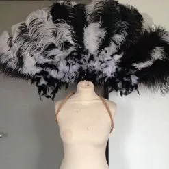 Dos En Plumes Autruche Drabs