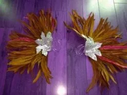 Armature De Bras En Plumes De Coq