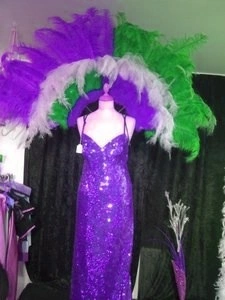 Demie Roue En Autruche Et Floss