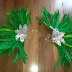 Manchettes Bresilienne En Plumes (la Paire)