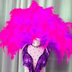 Demie Roue En Floss D'autruche