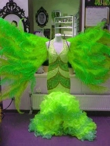 Dos En Plumes De Floss Autruche