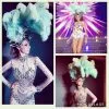 Casque Strass Et Plumes