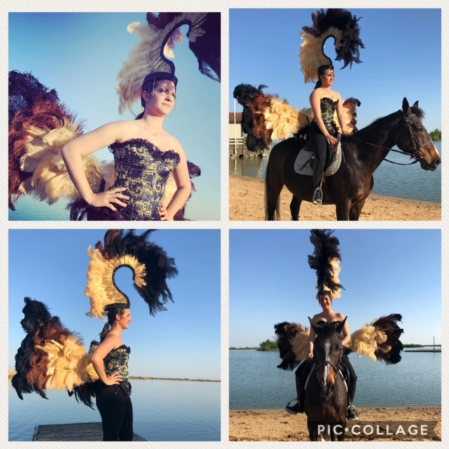 Armature De Hanche Et Casque En Plumes 3 Armature De Hanche Et Casque En Plumes