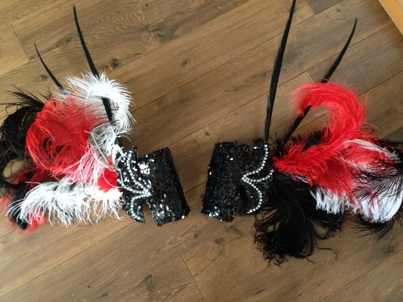 Armature De Jambes En Plumes Autruche Et Faisan 3 Armature De Jambes En Plumes Autruche Et Faisan