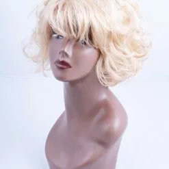 Perruque Courte Blonde