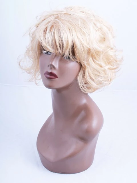 Perruque Courte Blonde 3 Perruque Courte Blonde