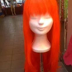 Perruque Longue Rouge