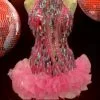 Robe Strass Et Volants Organza -Halloween Soldes Magasin 800x800 356