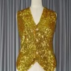 Gilet Paillettes Homme