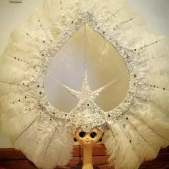 Casque En Plumes Autruche