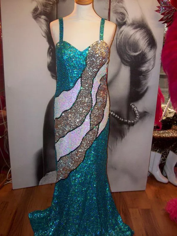 Robe Longue Turquoise 3 Robe Longue Turquoise