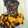 Corset Burlesque Plumes