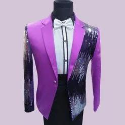 Veste Homme Paillettes