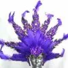 Casque Avec Plumes Strass Et Paillettes