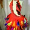 Robe Body En Plumes Et Pierre -Halloween Soldes Magasin 800x800 534