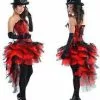 Ensemble Burlesque Rouge Grande Taille