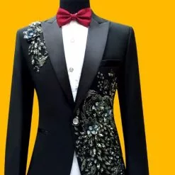 Veste Homme Pierres Et Strass