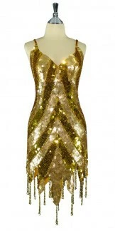 Robe Courte En Paillettes