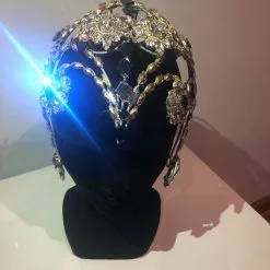 Casque En Pierres Et Strass