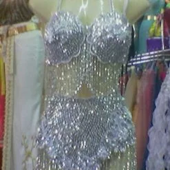 Costume 2 Pieces Paillettes