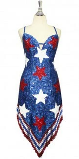 Robe Courte En Paillettes