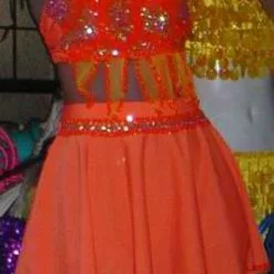 Ensemble Top + Jupe Paillettes Sur Mesures