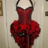 Robe Bustier Et Plumes -Halloween Soldes Magasin 800x800 776