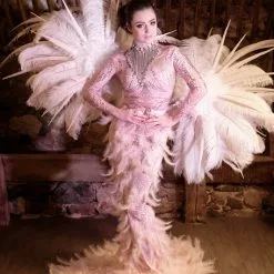 Robe En Plumes