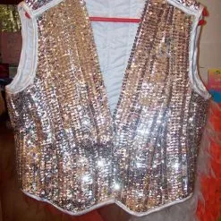 Gilet Homme Paillettes Toutes Couleurs Sur Mesures