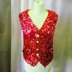 Gilet Homme Paillettes