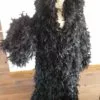 Manteau Long En Plumes De Dinde Déchirées -Halloween Soldes Magasin 800x800 875