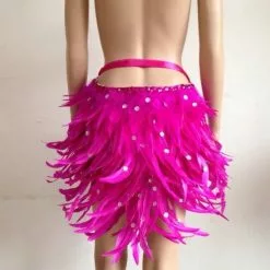 Petite Jupette En Plumes