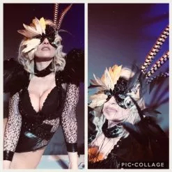 Masque Strass Et Plumes